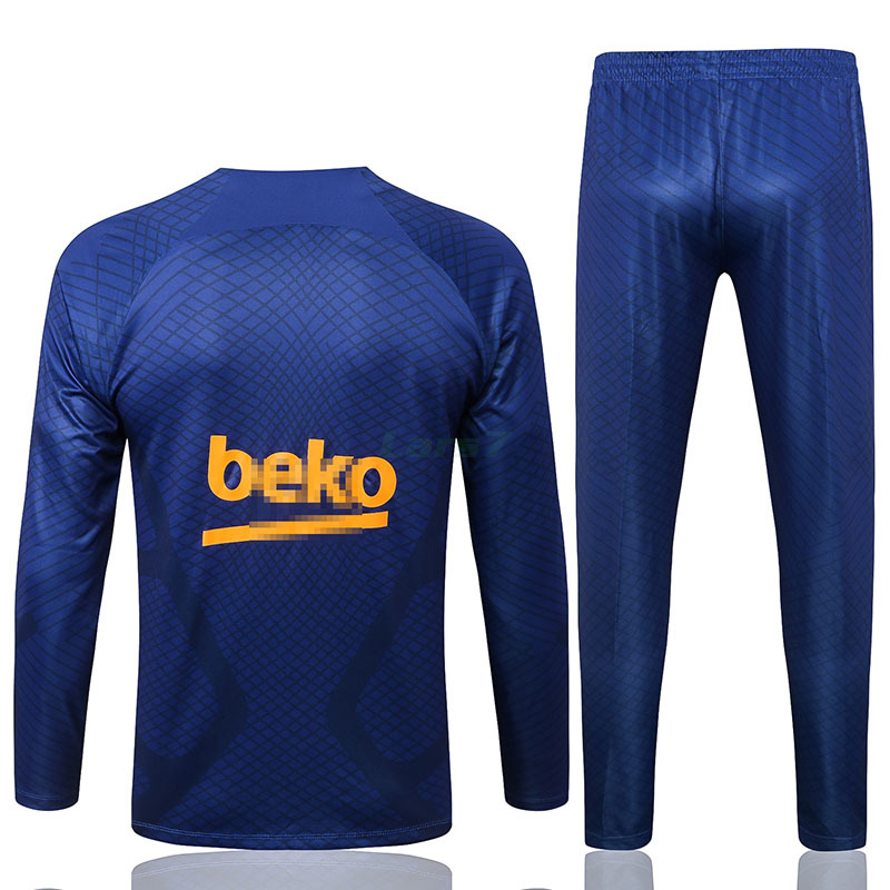 sudadera de entrenamiento del barcelona