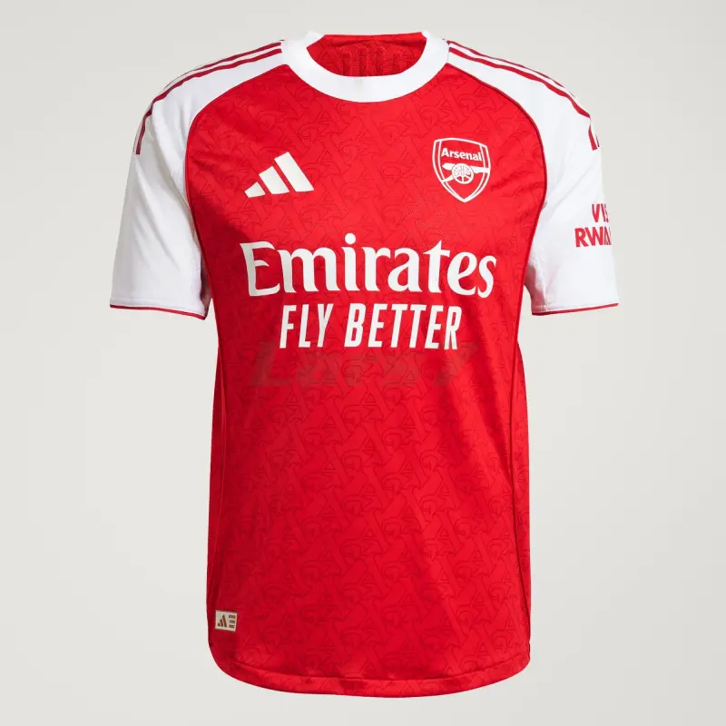 Camiseta Arsenal 1ª Equipación 2025/2026 Rojo/Blanco