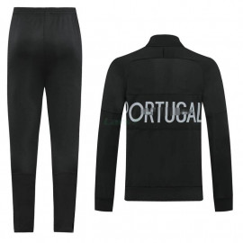 Chandal Portugal 2020 Negro/Gris