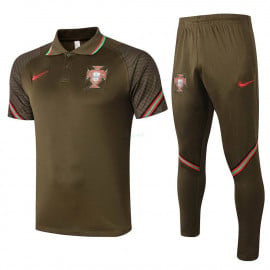 Polo Portugal 2020 Kit Verde Oscuro
