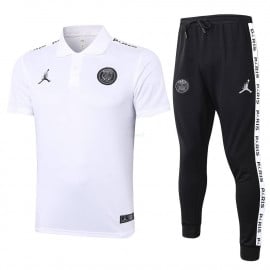 Polo PSG 2020/2021 Kit Jordan Blanco