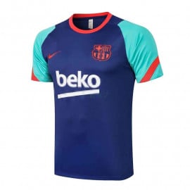 Camiseta de Entrenamiento Barcelona 2021/2022 Azul/Verde