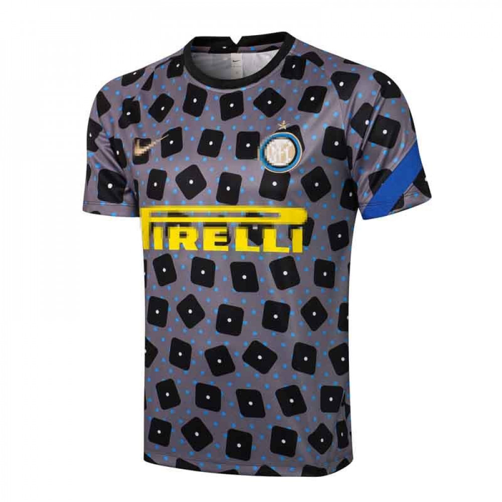 Camiseta de Entrenamiento Inter De Milan 2021/2022 Estampado Gris