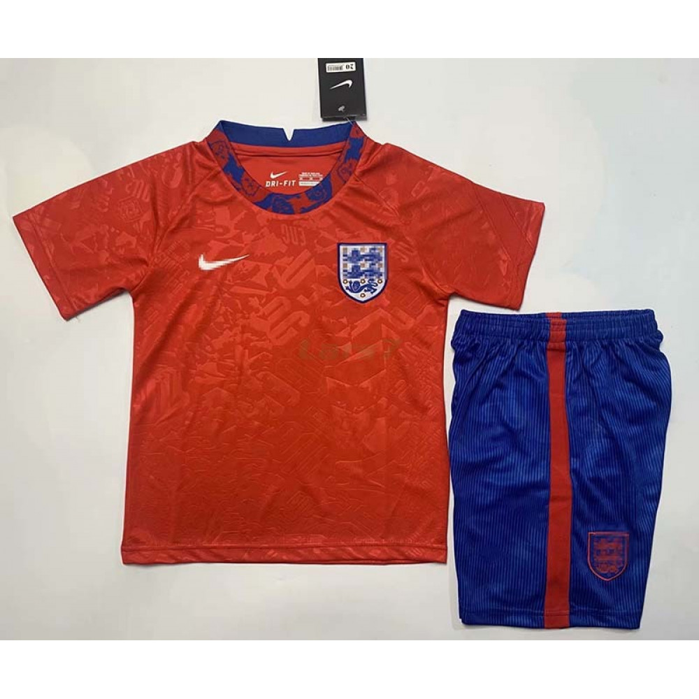 Camiseta de Entrenamiento Inglaterra 2020 Rojo Niño Kit