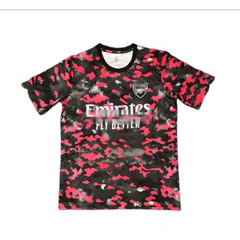 Camiseta de Entrenamiento Arsenal 2021/2022 Negro/Rojo