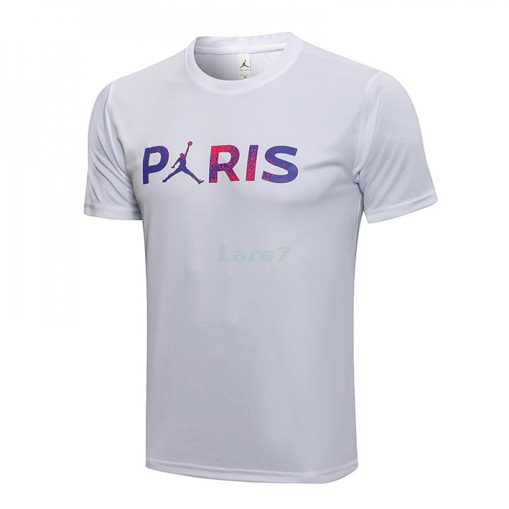 Camiseta de Entrenamiento PSG 2021/2022 Blanco Marca Polícromo