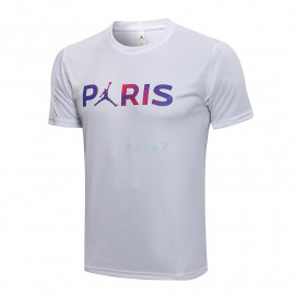 Camiseta de Entrenamiento PSG 2021/2022 Blanco Marca Polícromo