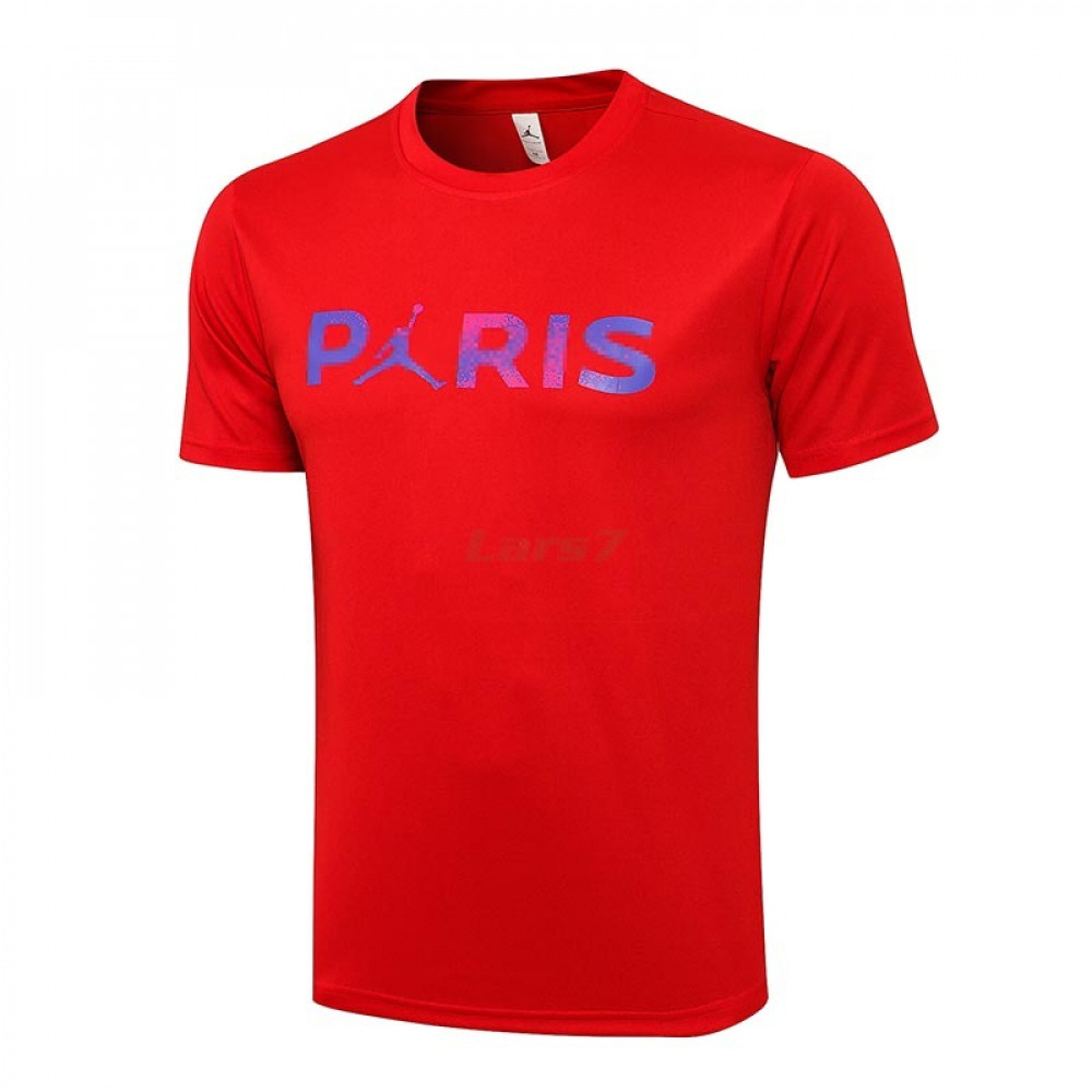 Camiseta de Entrenamiento PSG 2021/2022 Rojo Marca Polícromo