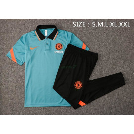 Polo Chelsea FC 2021/2022 Kit Azul