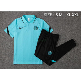 Polo Inter De Milan 2021/2022 Kit Azul Claro