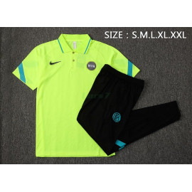 Polo Inter De Milan 2021/2022 Kit Verde Fluorescente