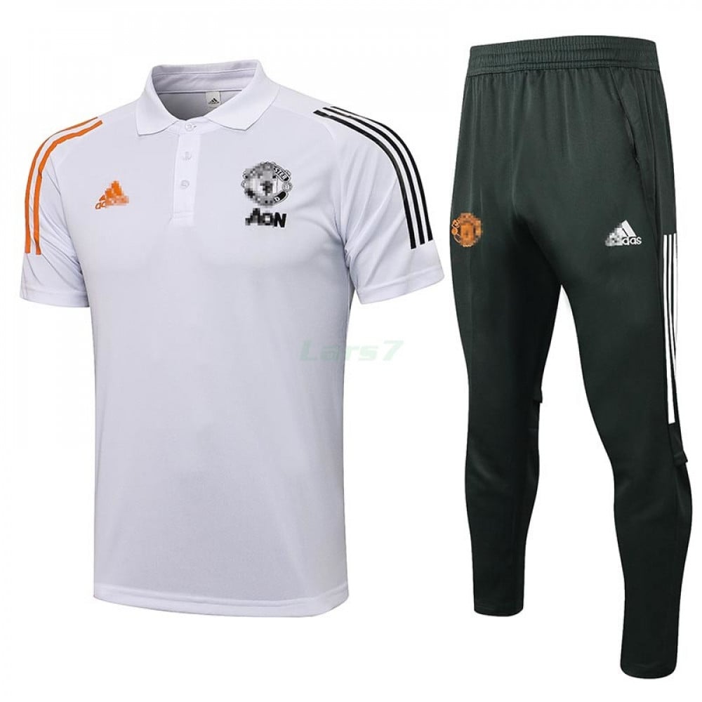 Polo Manchester United 2021/2022 Kit Blanco