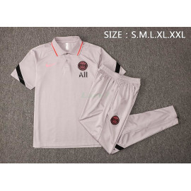 Polo PSG 2021/2022 Gris Claro