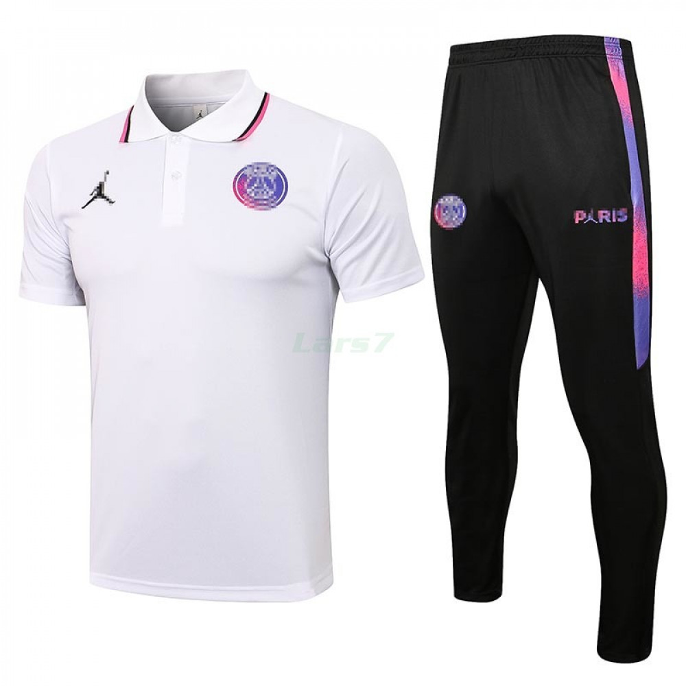 Polo PSG 2021/2022 Kit Balnco