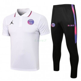 Polo PSG 2021/2022 Kit Balnco