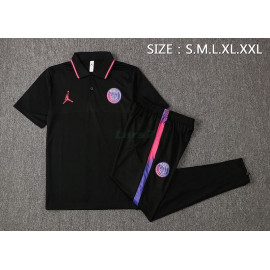 Polo PSG 2021/2022 Kit Negro