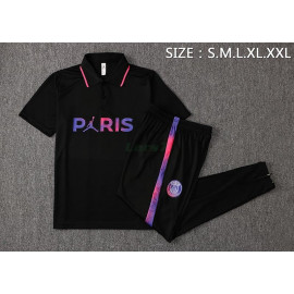 Polo PSG 2021/2022 Kit Negro Marca Polícromo