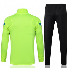 Chandal Inter de Milan 2021/2022 Cuello Alto Verde Fluorescente