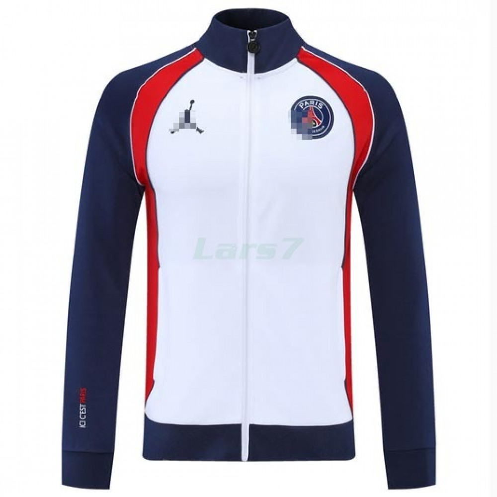 Chaqueta PSG 2021/2022 Cuello Alto Azul/Blanco/Rojo