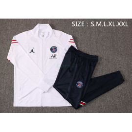 Chandal PSG 2021/2022 Cuello Alto Blanco