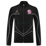 Chaqueta PSG 2021/2022 Cuello Alto Rosa Marca Negro