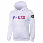 Sudadera PSG 2021/2022 Con Capucha Blanco Marca Policromo 