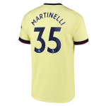 Camiseta Martinelli 35 Arsenal 2ª Equipación 2021/2022