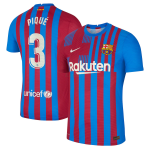 Camiseta Pique 3 Barcelona 1ª Equipación 2021/2022