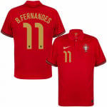 Camiseta B.Fernandes 11 Portugal 1ª Equipación 2021