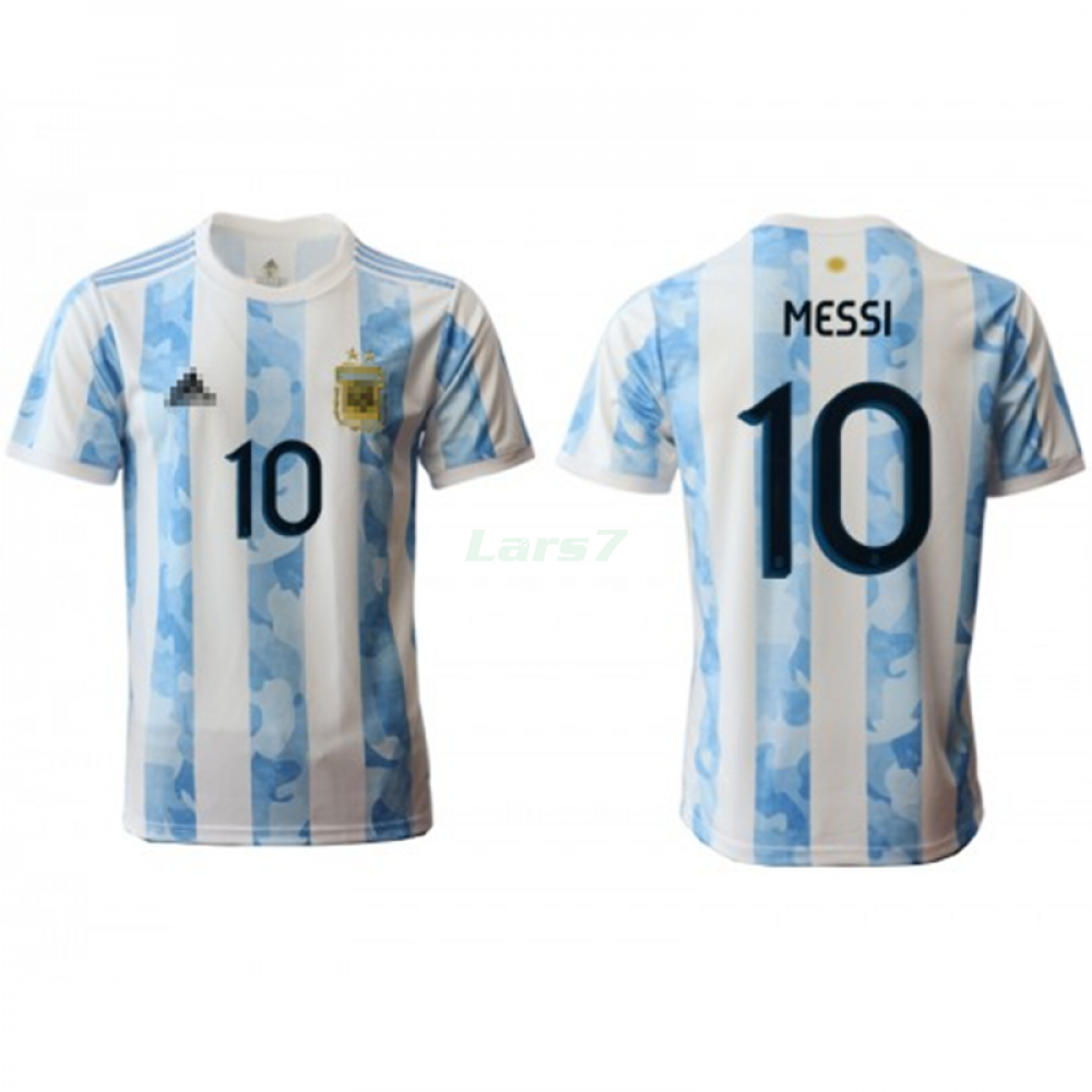 Camiseta Messi 10 Argentina 1ª Equipación 2021