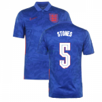 Camiseta Stones 5 Inglaterra 2ª Equipación 2021