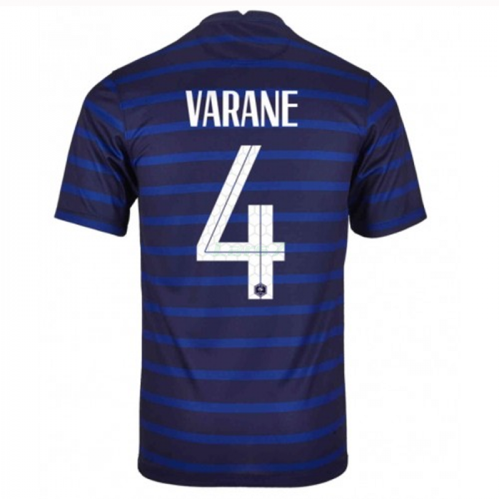 Camiseta Varane 4 Francia 1ª Equipación 2021