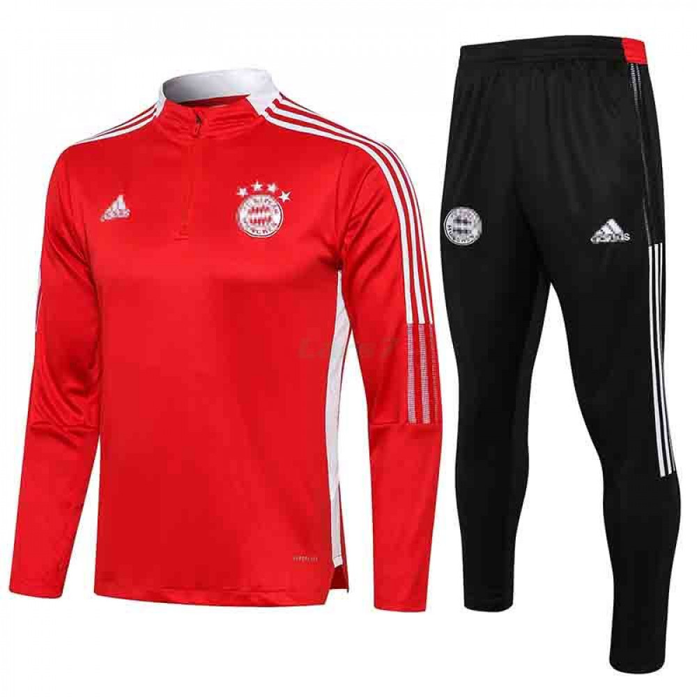 Sudadera De Entrenamiento Bayern Munich 2021/2022 Kit Rojo