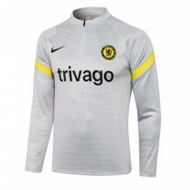 Sudadera De Entrenamiento Chelsea FC 2021/2022 Gris Claro