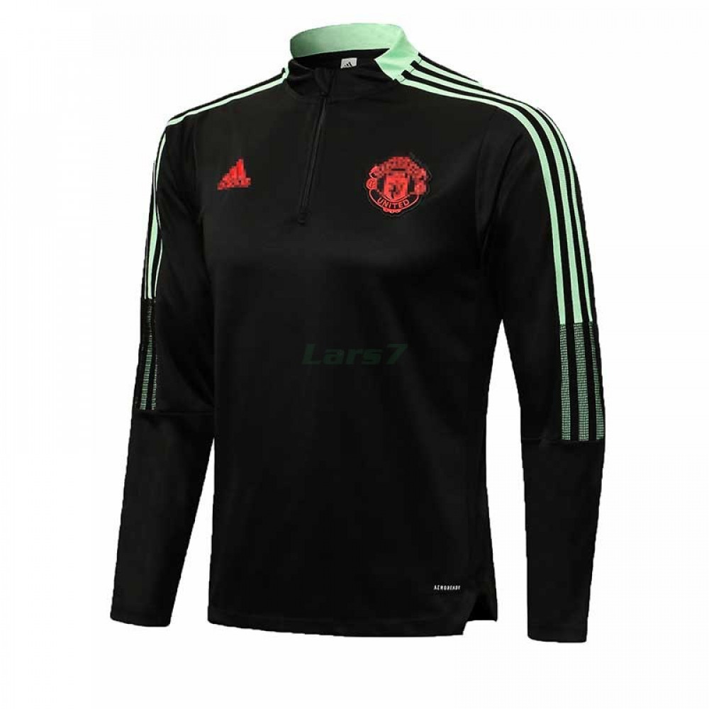 Sudadera De Entrenamiento Manchester United 2021/2022 Negro