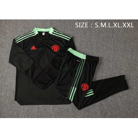 Sudadera De Entrenamiento Manchester United 2021/2022 Negro