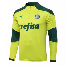 Sudadera De Entrenamiento Palmeiras 2021/2022 Verde Fluorescente