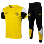 Camiseta De Entrenamiento Dortmund 2021/2022 Kit Amarillo Manga Blanco/Negro