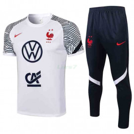 Camiseta De Entrenamiento Francia 2021/2022 Blanco