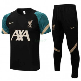 Camiseta De Entrenamiento Liverpool 2021/2022 Kit Negro