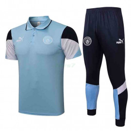 Camiseta De Entrenamiento Manchester City 2021/2022 Azul Claro