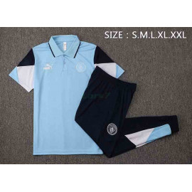 Camiseta De Entrenamiento Manchester City 2021/2022 Azul Claro