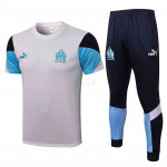 Camiseta De Entrenamiento Olympique Marsella 2021/2022 Kit Blanco
