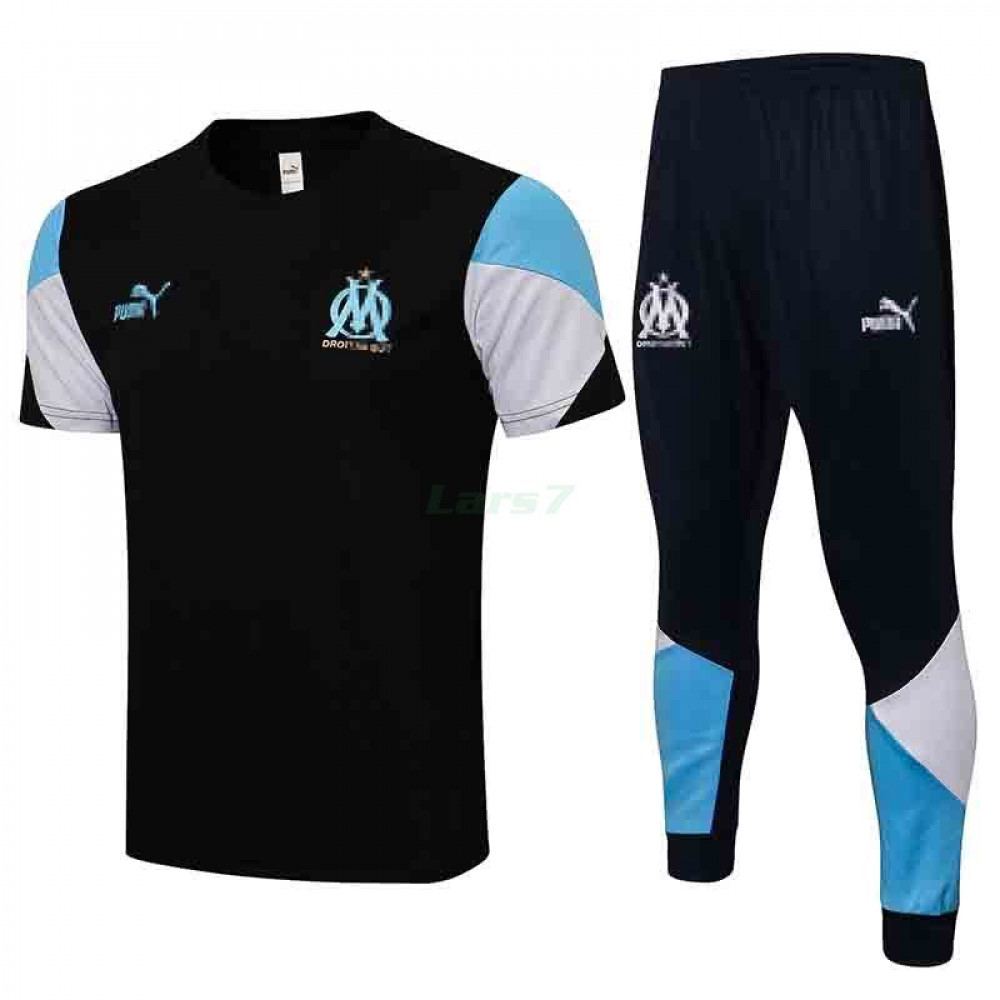 Camiseta De Entrenamiento Olympique Marsella 2021/2022 Kit Negro