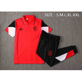 Polo AC Milan 2021/2022 Rojo