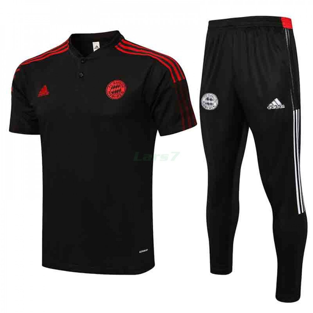 Polo Bayern Munich 2021/2022 Kit Gris Oscuro