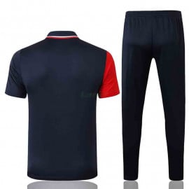 Polo Francia 2021 Kit Negro Royado