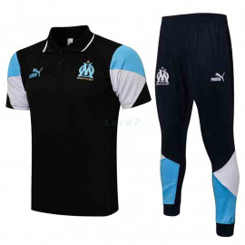 Polo Olympique Marsella 2021/2022 Kit Negro