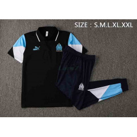 Polo Olympique Marsella 2021/2022 Kit Negro