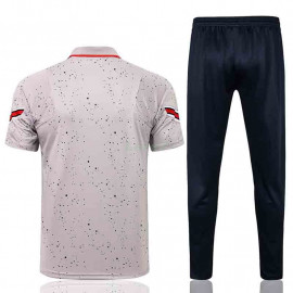 Polo PSG 2021/2022 Estampado Gris Claro